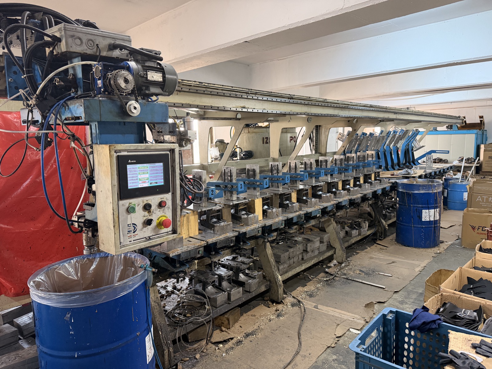 Erma Shoes production line